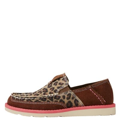 Ariat Cruiser Bakır / Leopar Loafer Ayakkabı Çocuk (34195-580)